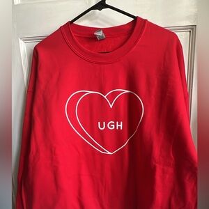 UGH Heart Crewneck